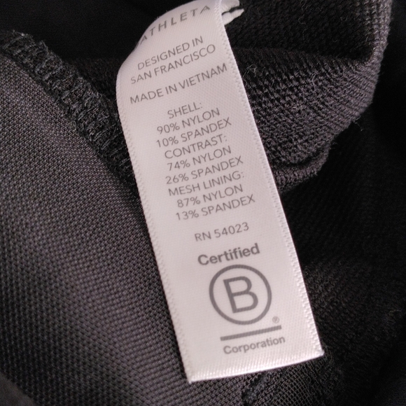 Athleta Size 8 Black Headlands Hybrid Trek Tight - Picture 7 of 17